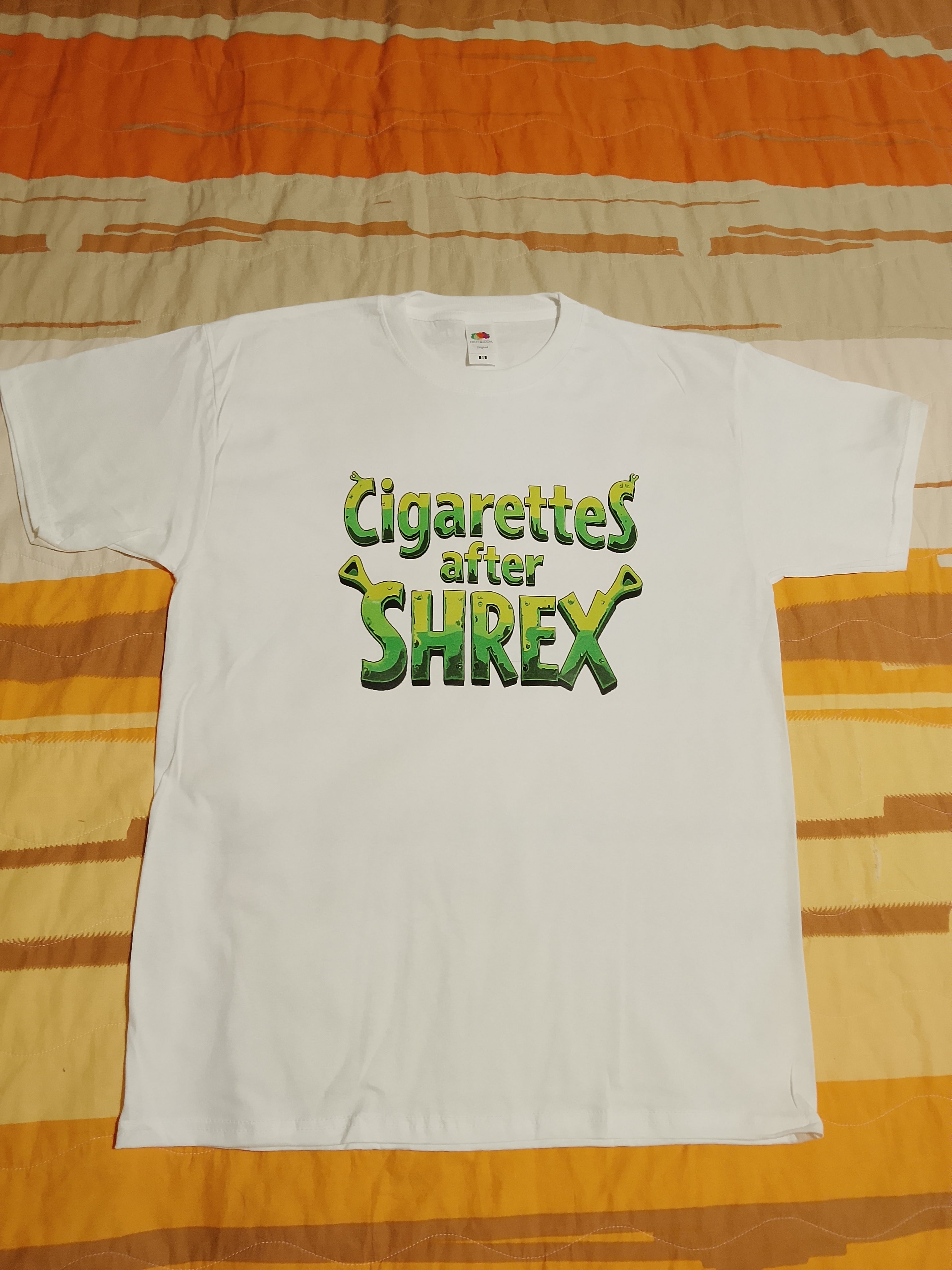 Tshirt Fruit of the loom Cigarettes After Shrek