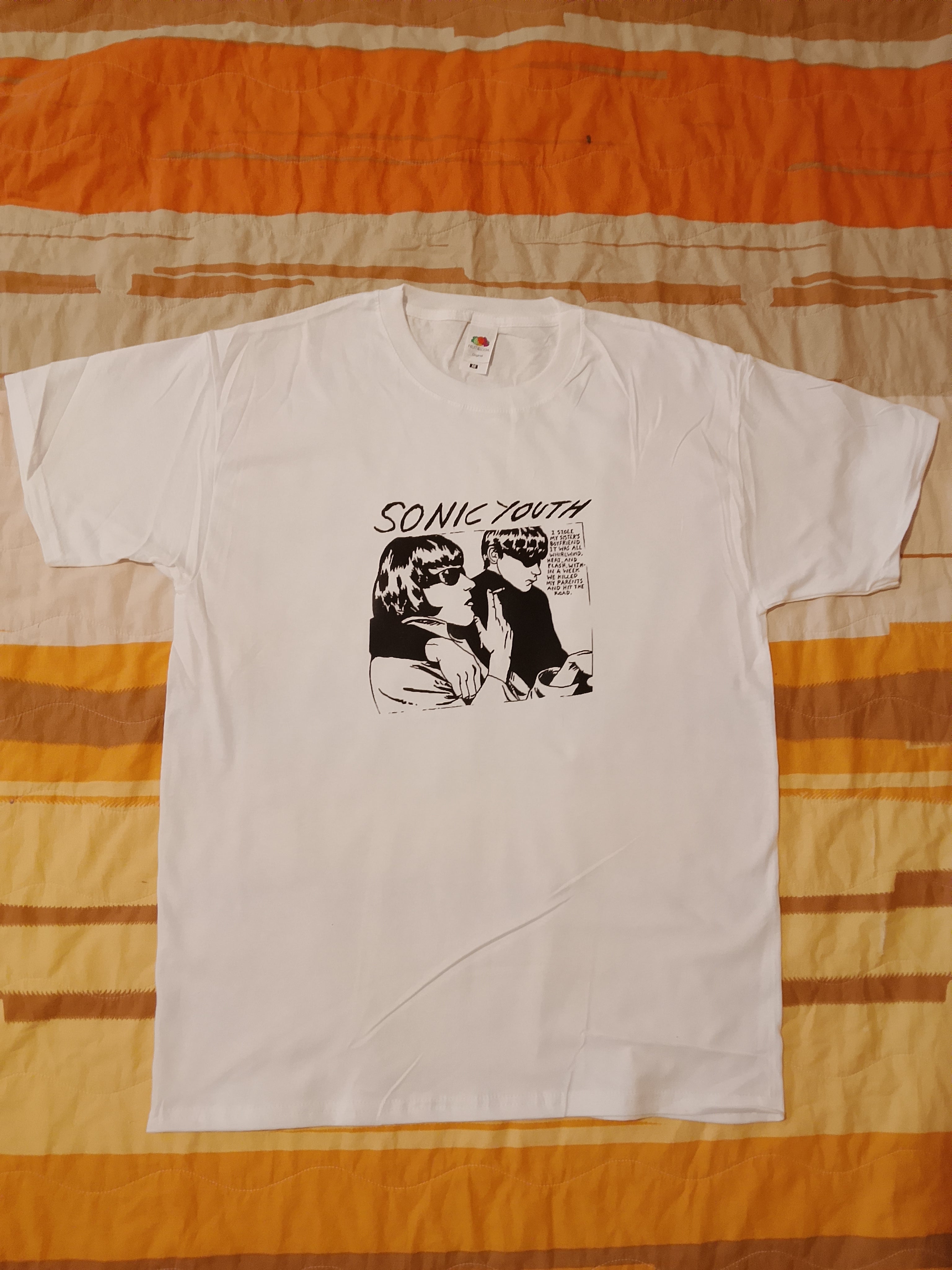 Tshirt fruit of the loom Sonic Youth