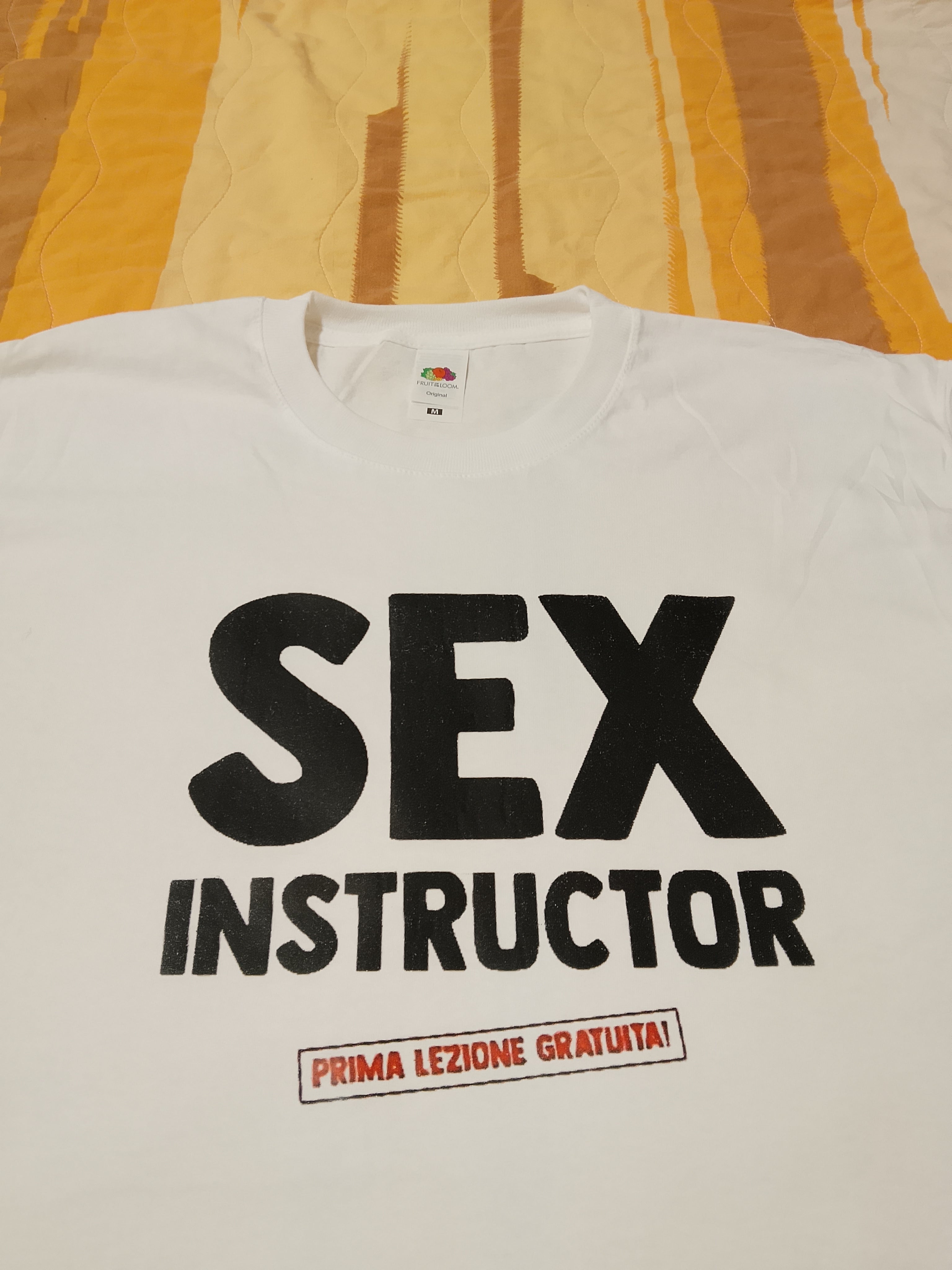 Tshirt Fruit of the loom con stampa divertente