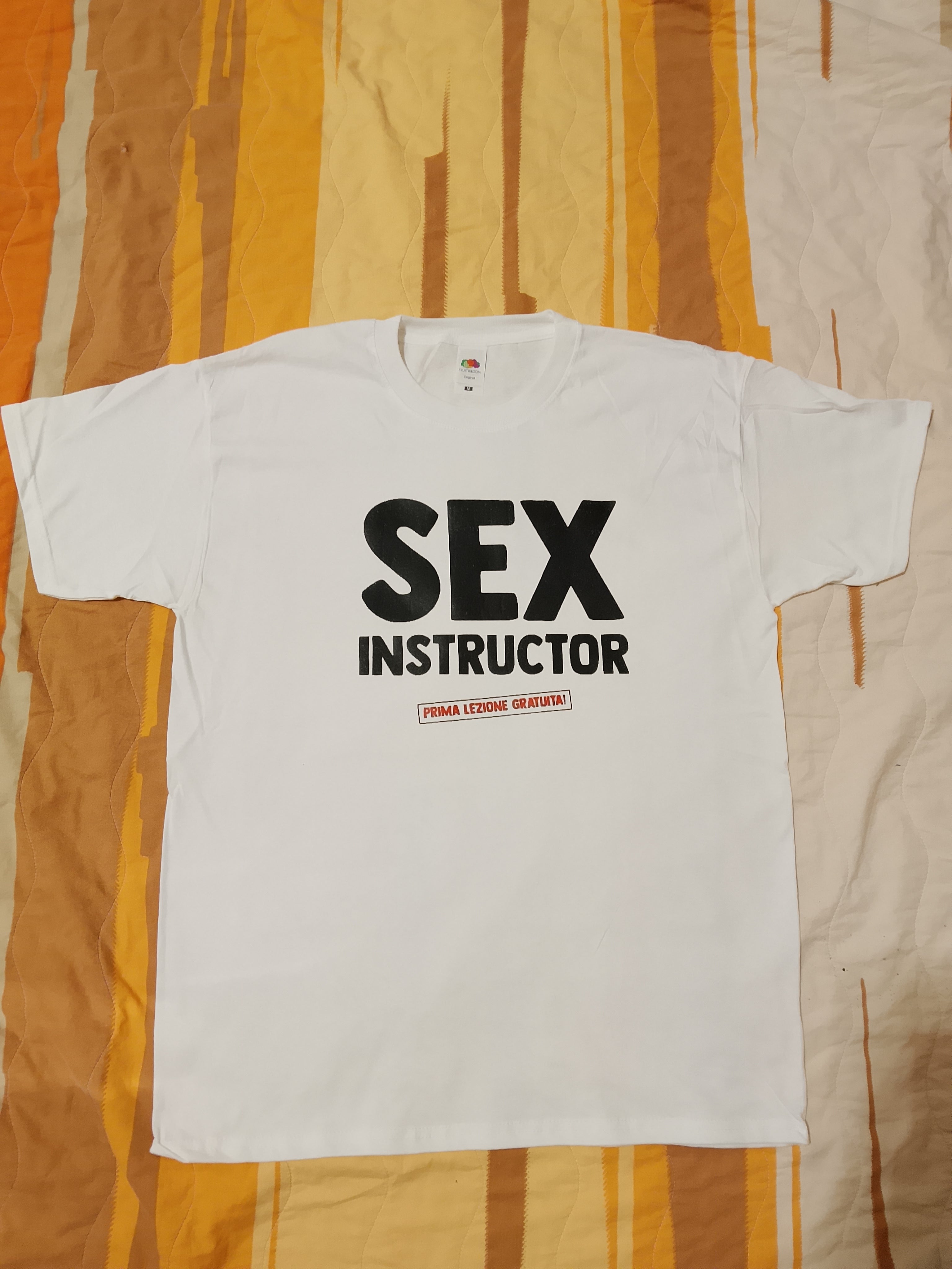 Tshirt Fruit of the loom con stampa divertente