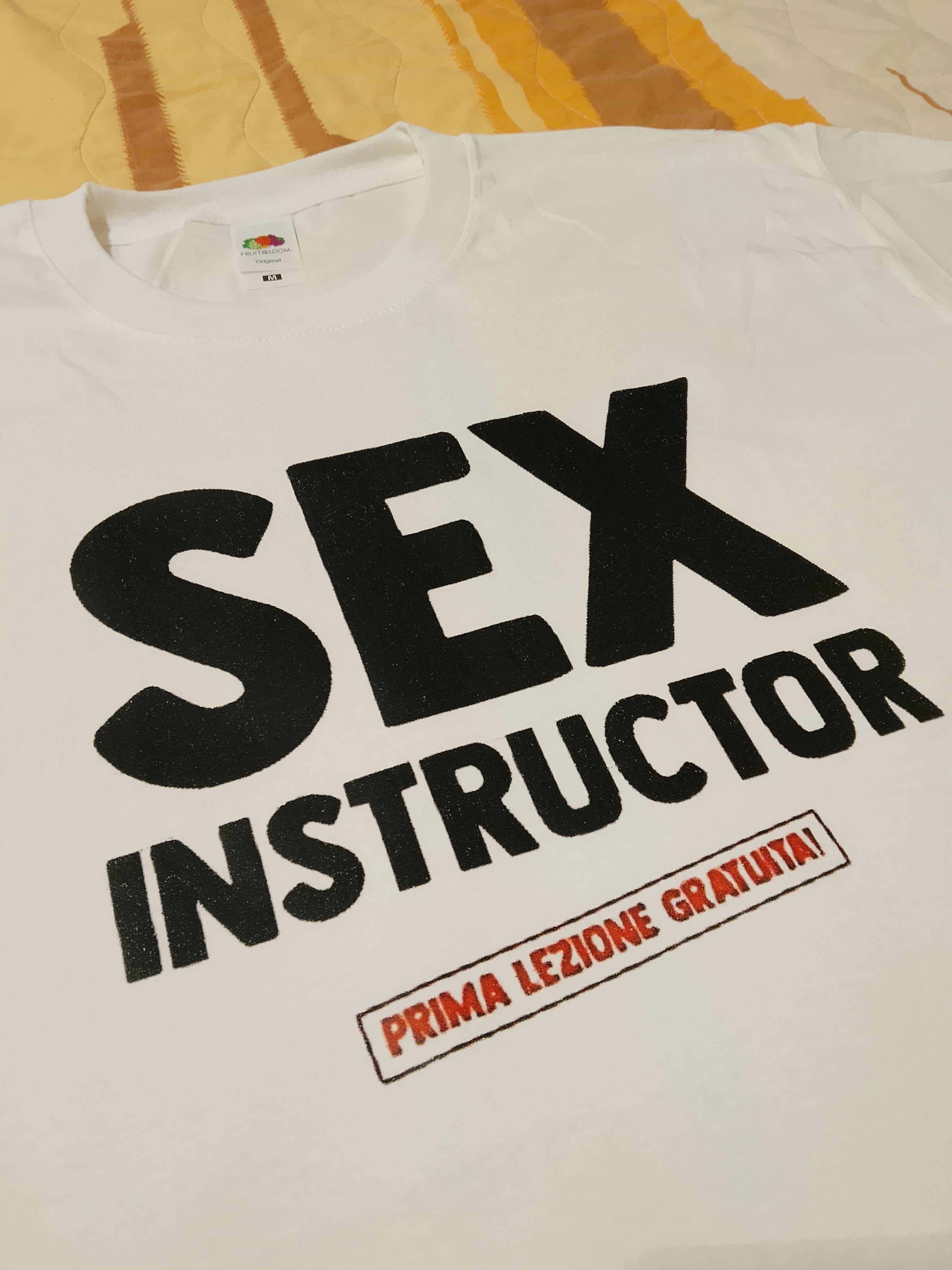 Tshirt Fruit of the loom con stampa divertente