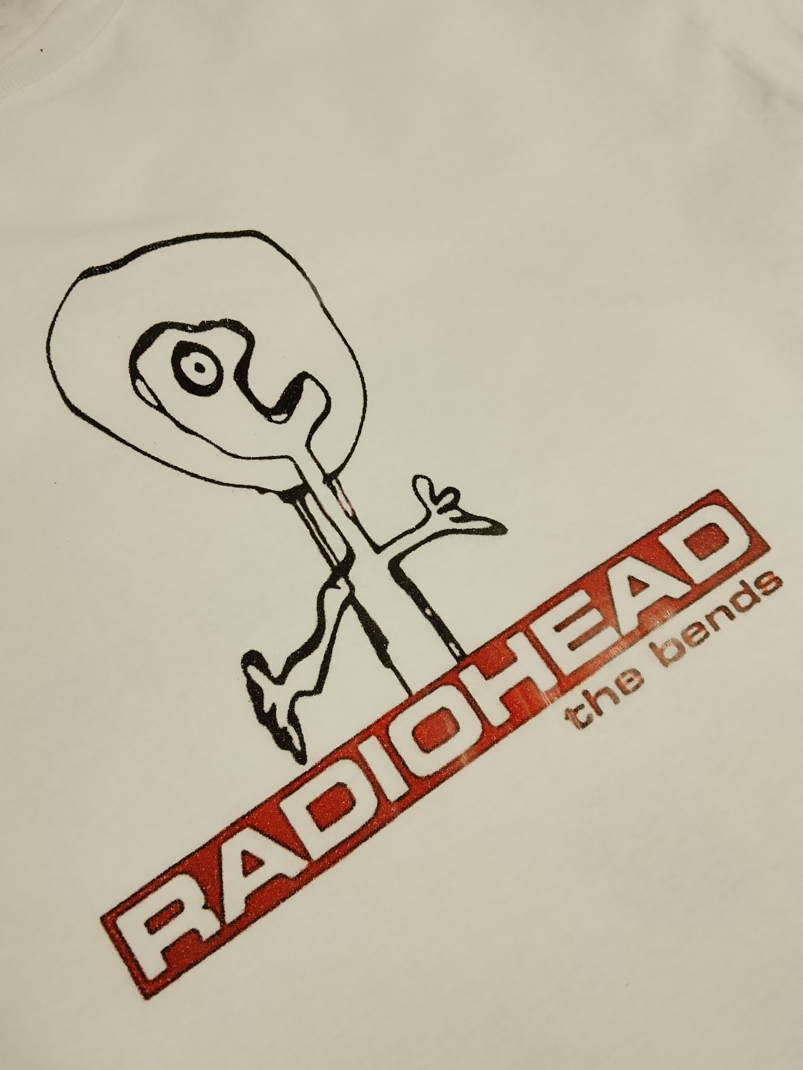 Maglia fruit of the loom Radiohead the bends